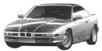 BMW E31 B3021 Fault Code